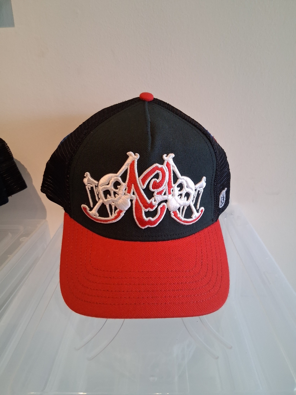 Cult of Individuality Black and Red Embroidered Motely Crue Hat!